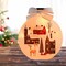 Stony Creek 4.5 Inch Magic Winter Round Jar Christmas Lighted Glass Accent , Electric Winter Animals